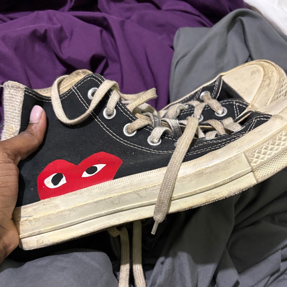 Commes Des Garçon High-Top Sneakers